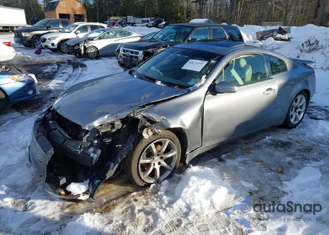 2004 Infiniti G35 из США, поврежденный, VIN JNKCV54E24M818540